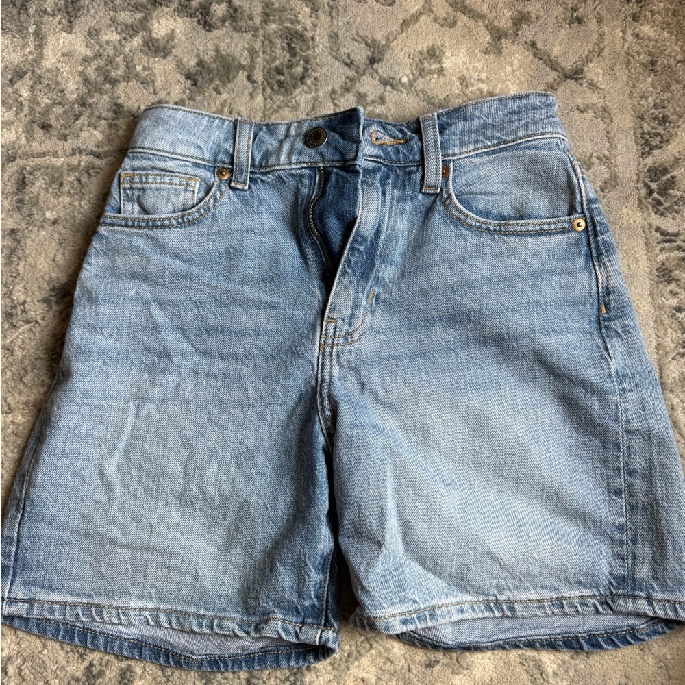 H&M Light Blue Jean Shorts for Men
